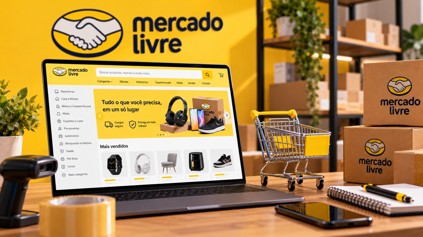 Nomes para lojas no Mercado Livre: 200 ideias criativas e originais
